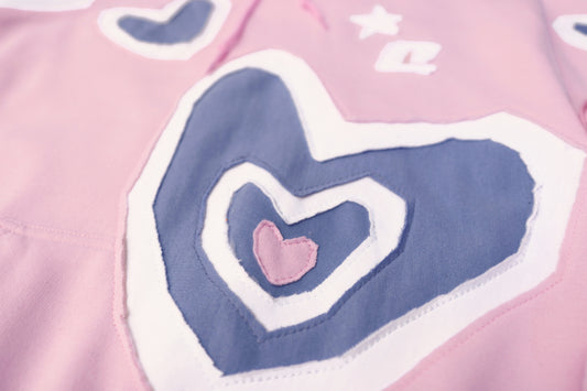 Hoodie Keur rose (-40%)