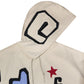 Hoodie Keur sand