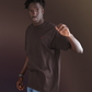 T shirt Ton/ton chocolat