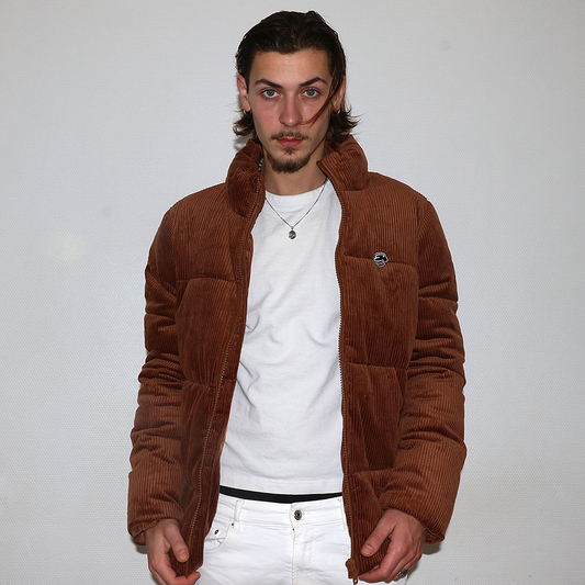 Doudoune velours